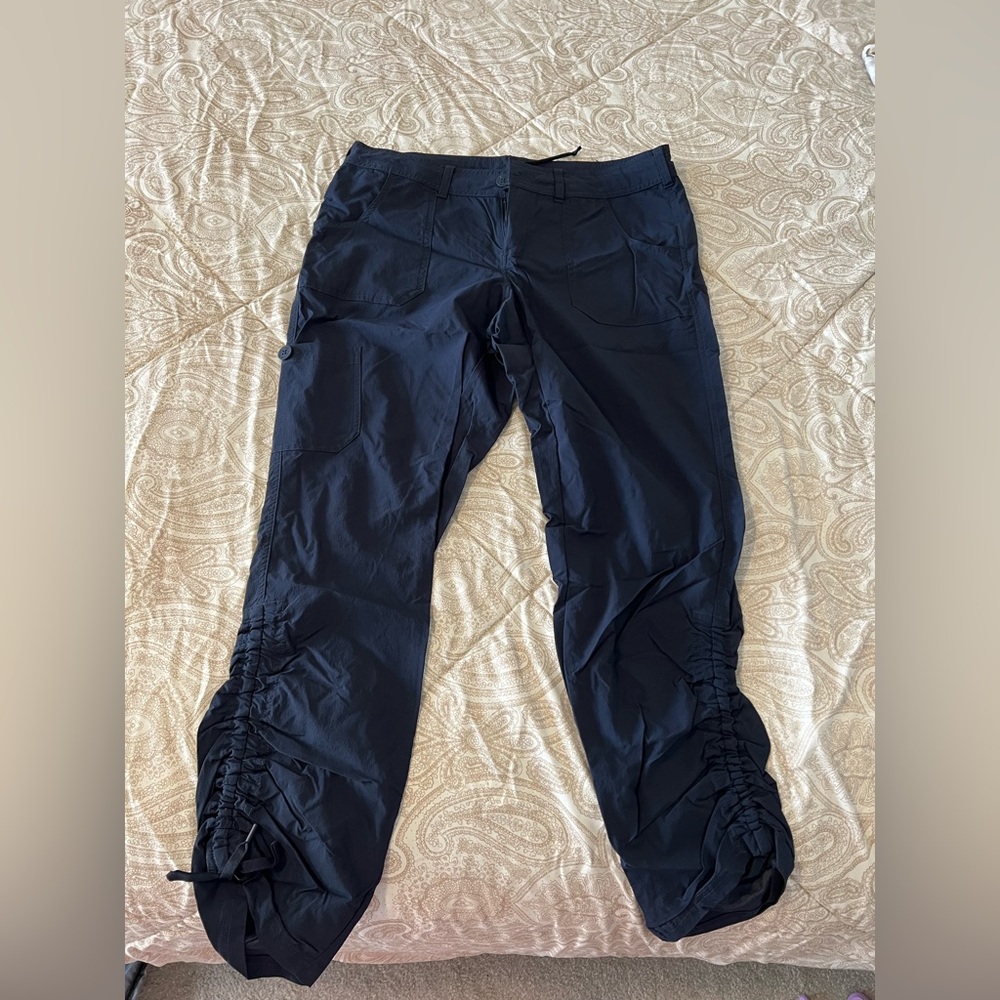The North Face trail/hiking pants. Navy blue. Size 12.